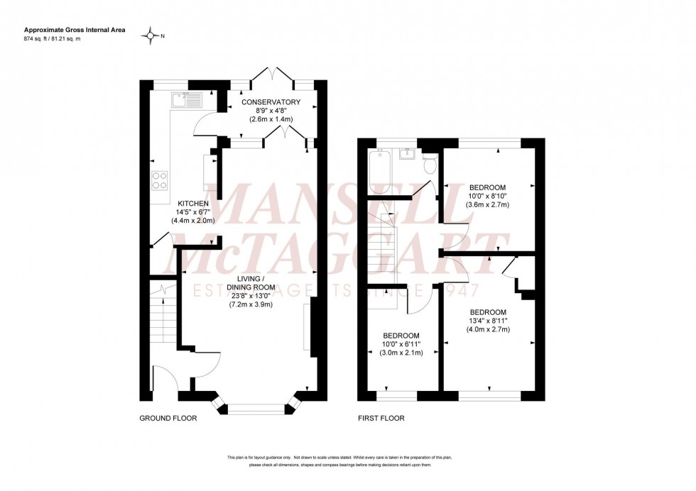 Floorplan for London Road, Burgess Hill, RH15