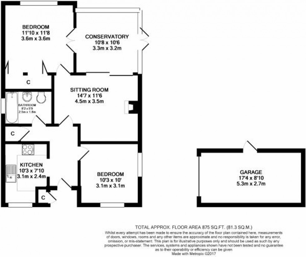 Floorplan for Court Meadow, Rotherfield, TN6