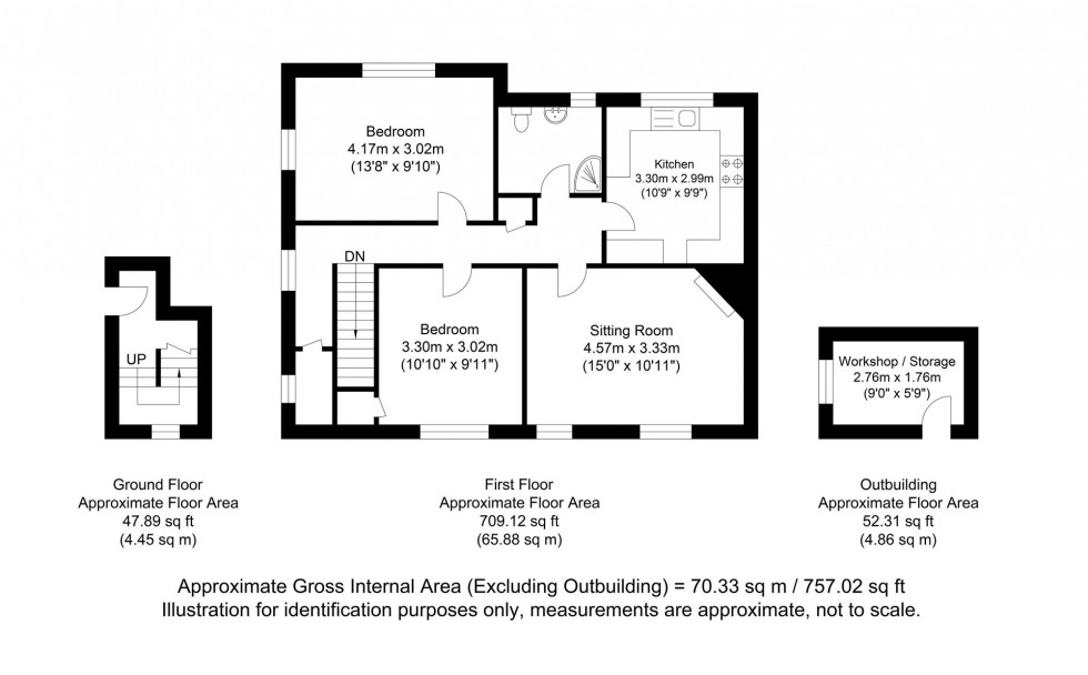 Floorplan for Stansfield Road, Lewes, BN7