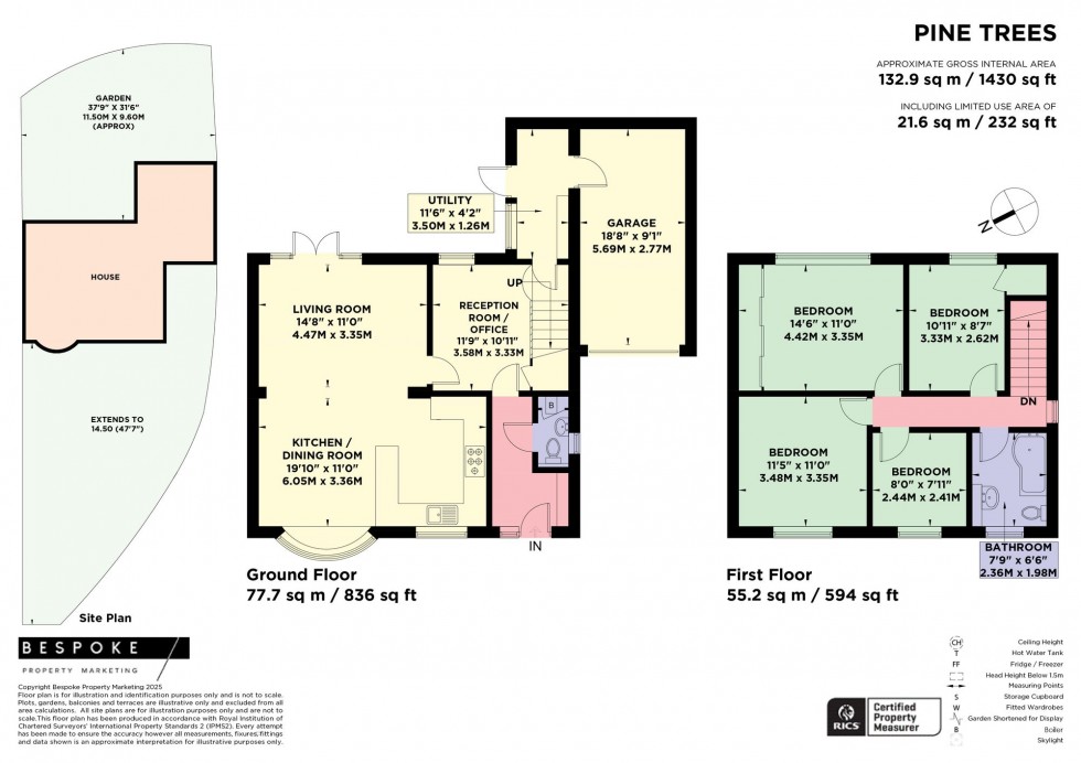 Floorplan for Pine Trees, Hassocks, BN6