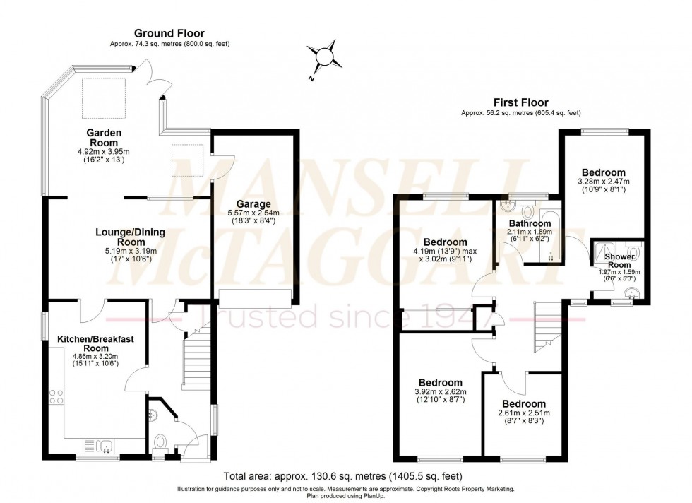Floorplan for The Martlets, South Chailey, BN8
