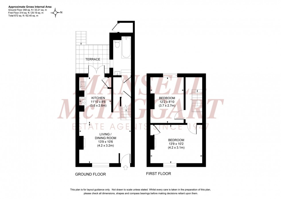 Floorplan for Mill Road, Burgess Hill, RH15