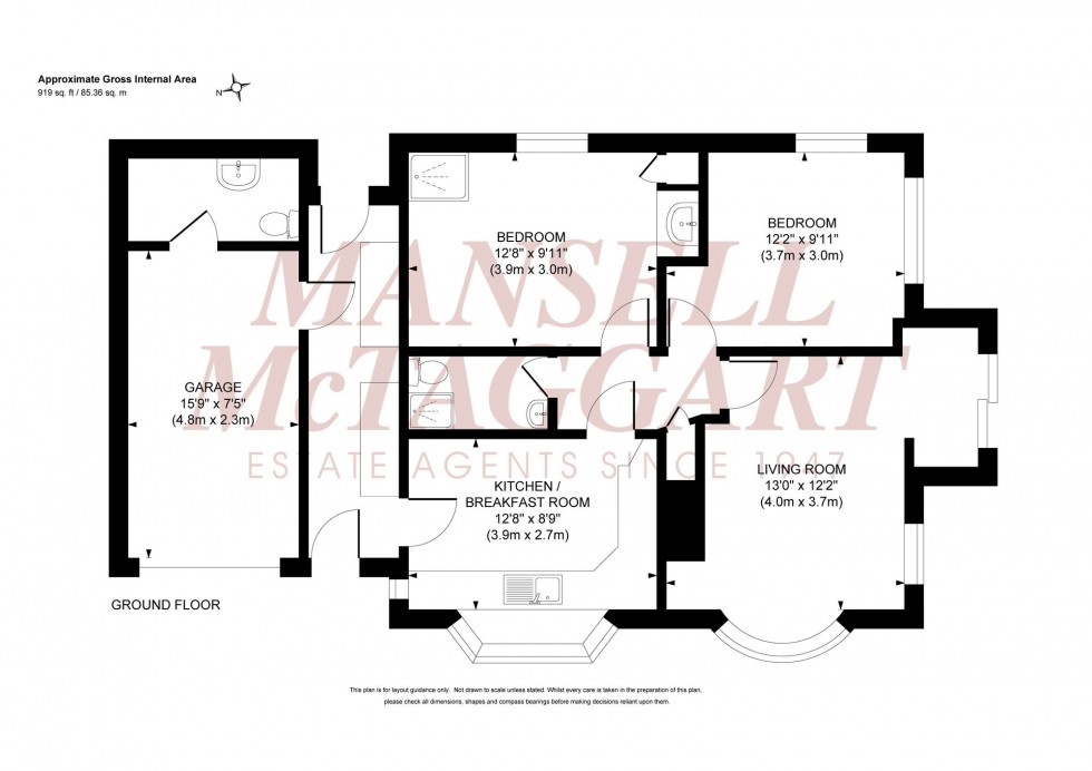 Floorplan for Station Road, Plumpton Green, BN7
