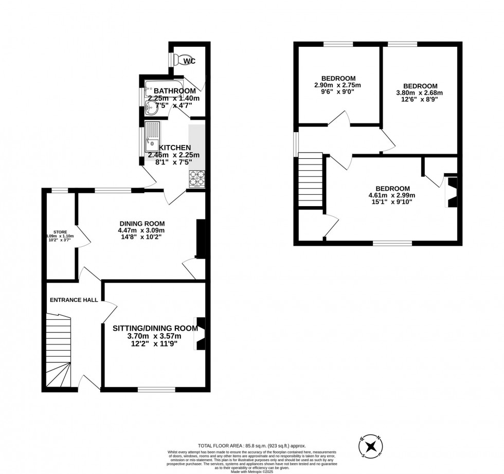 Floorplan for Ifield Road, Charlwood, RH6