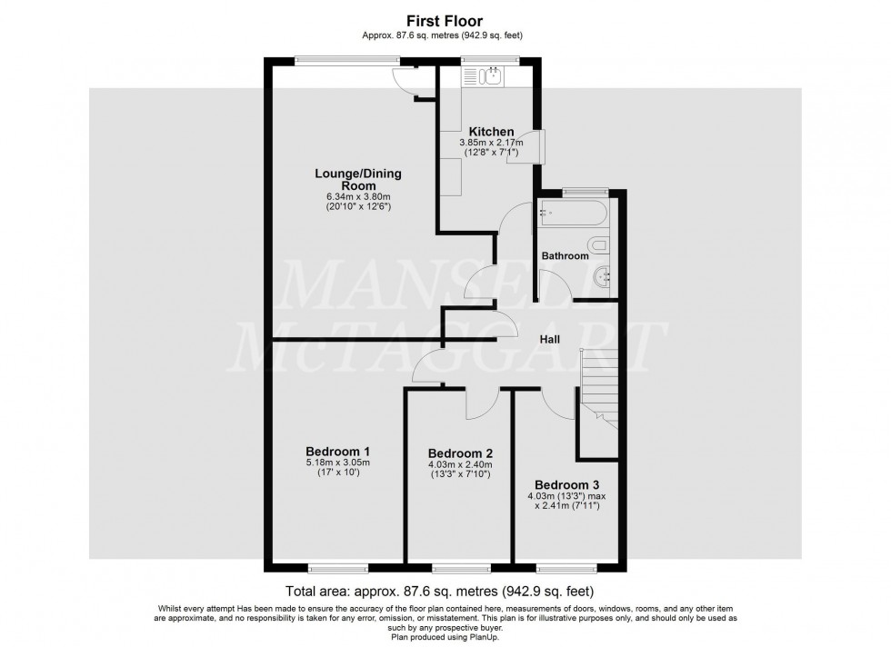 Floorplan for Lewes Road, Forest Row, RH18