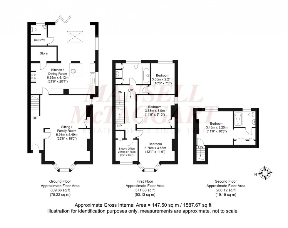 Floorplan for Henfield Road, Cowfold, RH13
