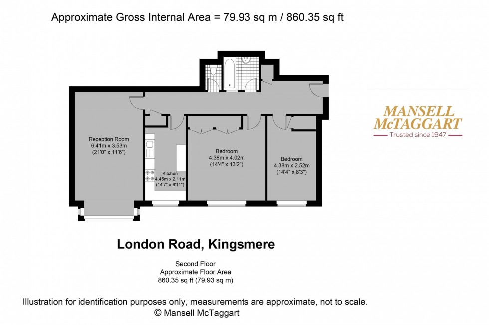 Floorplan for London Road, Brighton, BN1