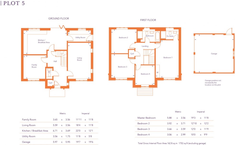 Floorplan for Kingfisher Walk, Upper Dicker, BN27