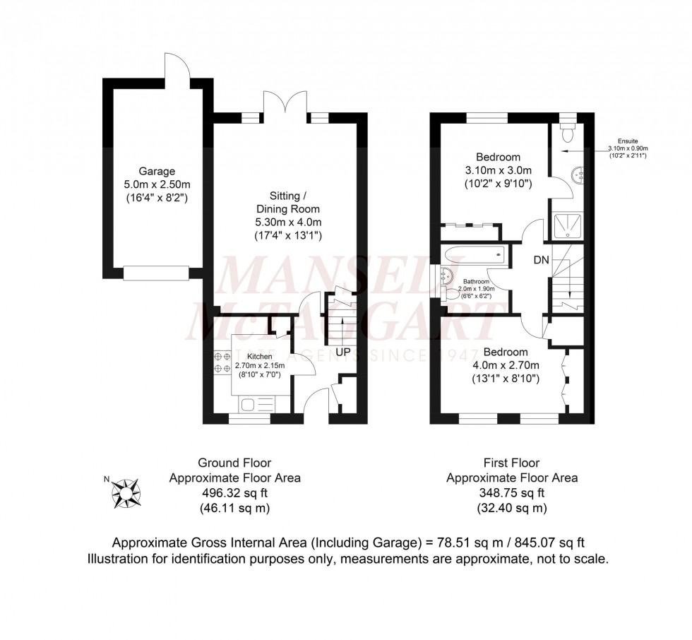 Floorplan for Shottermill, Horsham, RH12