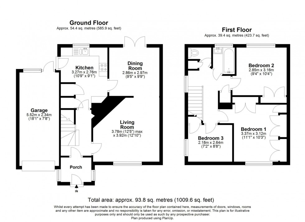 Floorplan for The Meadow, Copthorne, RH10