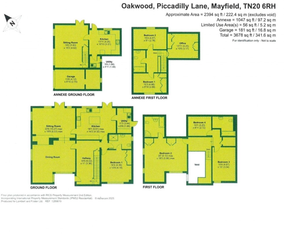 Floorplan for Piccadilly Lane, Mayfield, TN20