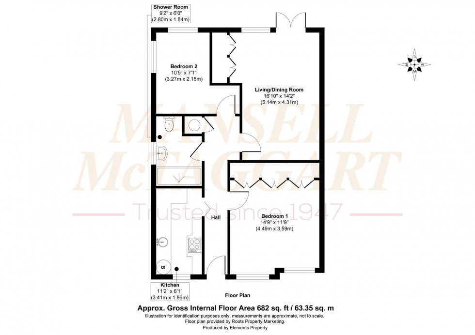 Floorplan for Shepherd's Way, South Chailey, BN8