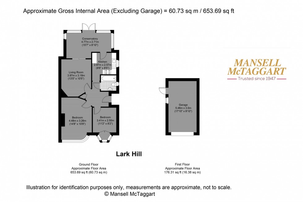 Floorplan for Lark Hill, Hove, BN3
