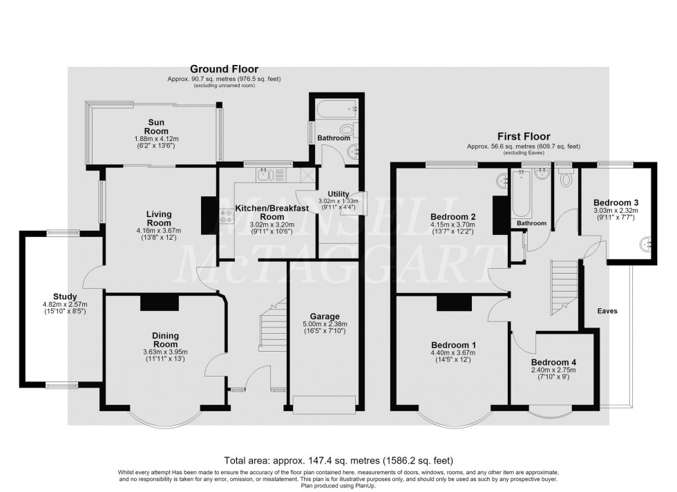 Floorplan for Balcombe Road, Horley, RH6