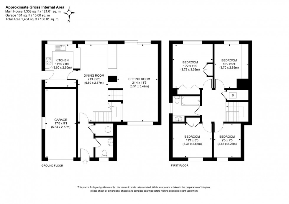 Floorplan for Sergison Close, Haywards Heath, RH16