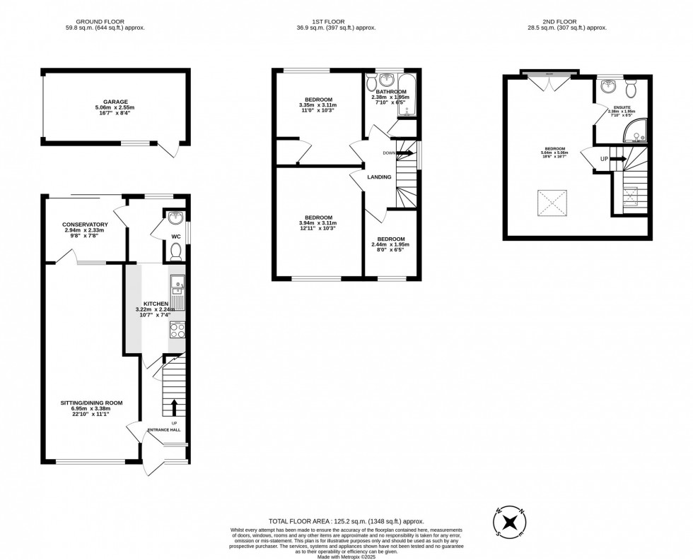 Floorplan for Saxbys Lane, Lingfield, RH7