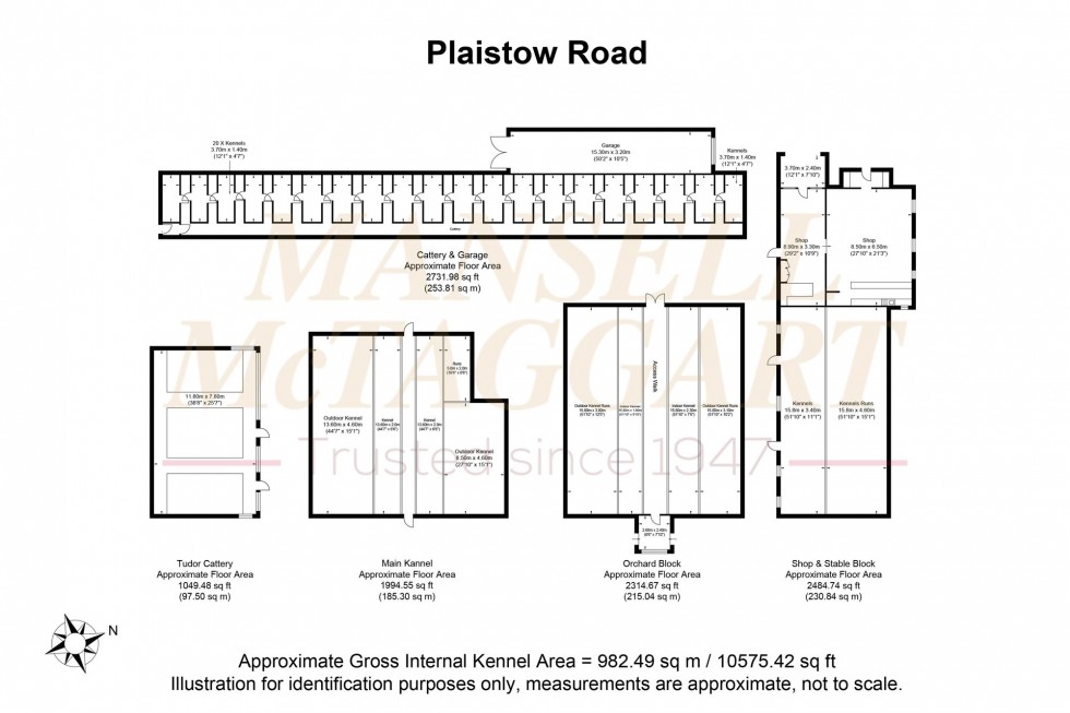Floorplan for Plaistow Road, Dunsfold, GU8