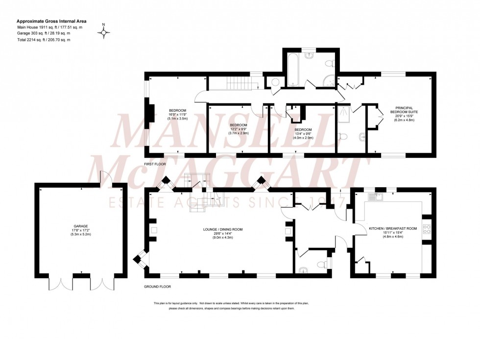 Floorplan for London Road, Burgess Hill, RH15