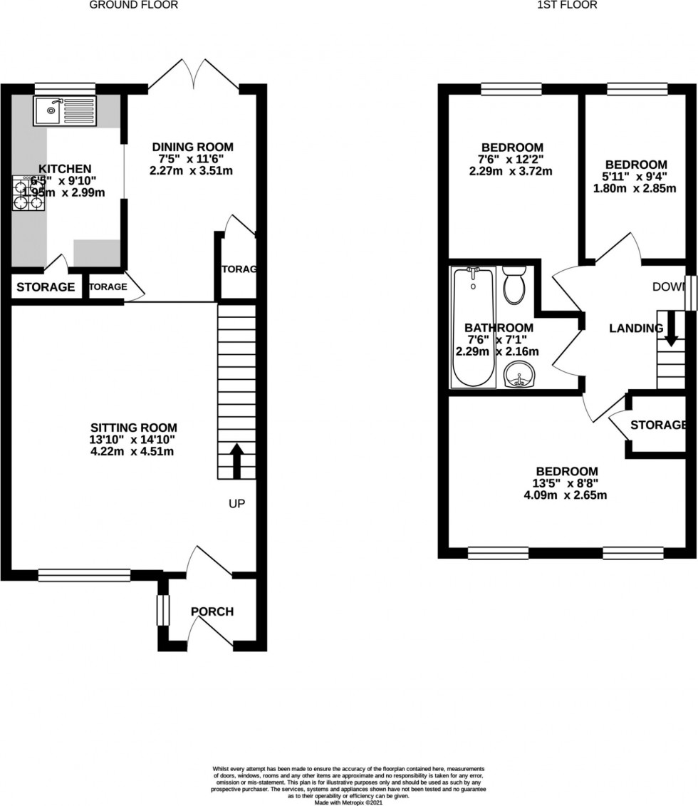 Floorplan for Ryecroft, Haywards Heath, RH16