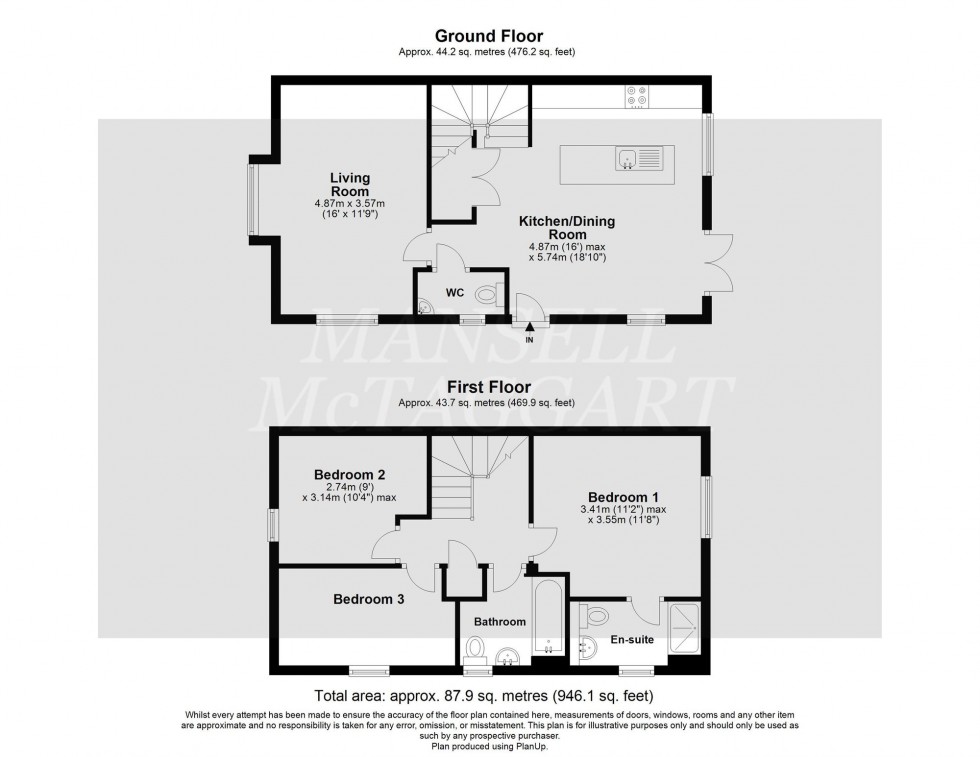 Floorplan for William Belt Road, Pease Pottage, RH11