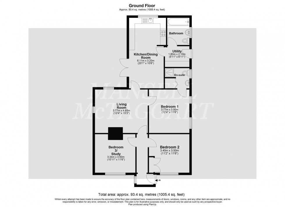 Floorplan for North Road, Crawley, RH10
