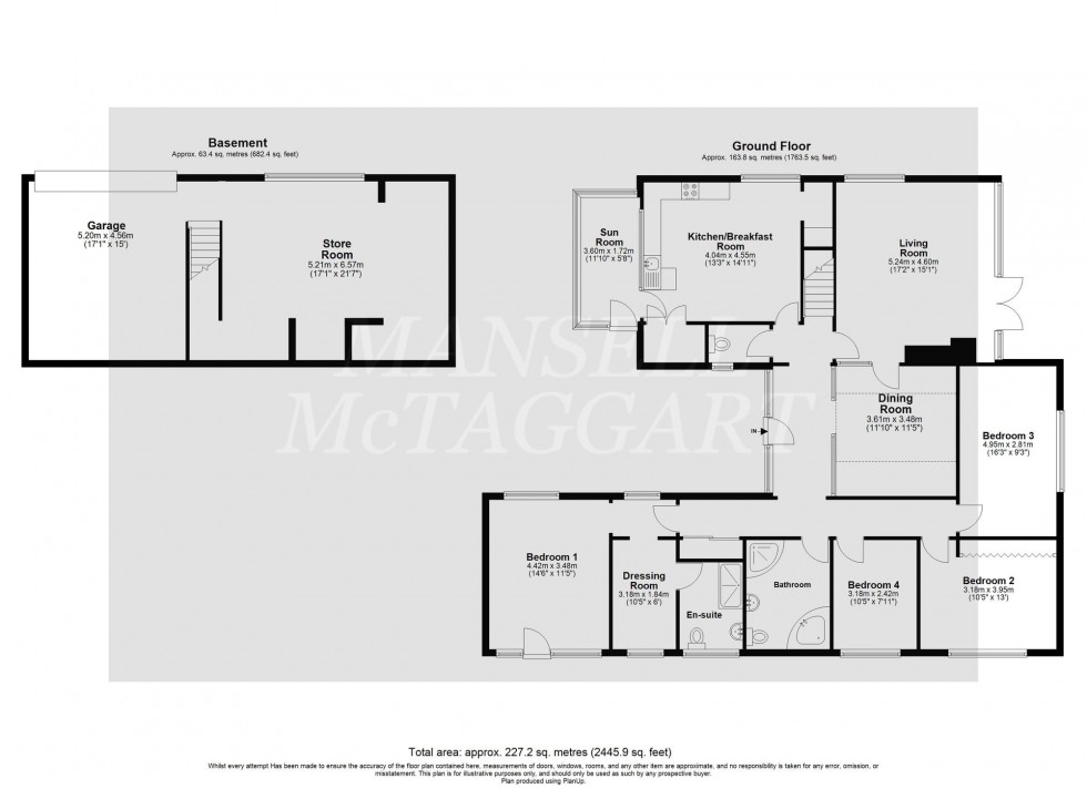 Floorplan for Hackenden Lane, East Grinstead, RH19