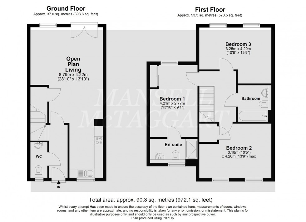 Floorplan for Webber Street, Horley, RH6