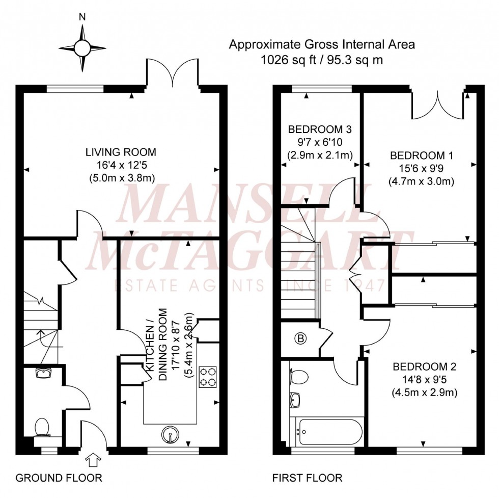 Floorplan for Station Road, Burgess Hill, RH15