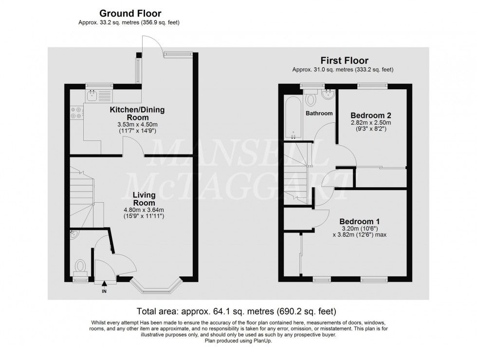 Floorplan for Clifton Road, Crawley, RH10