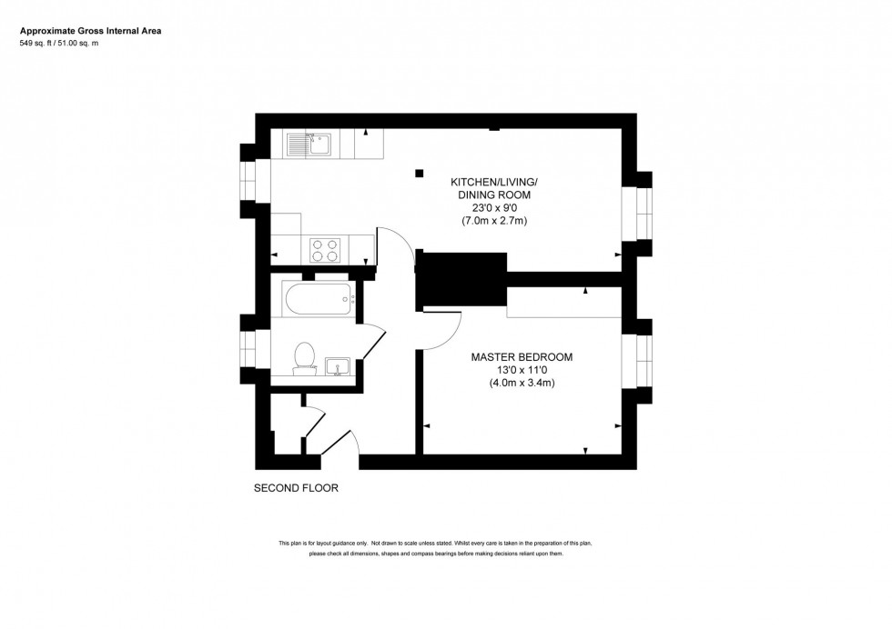 Floorplan for Syresham Gardens, The Priory Syresham Gardens, RH16