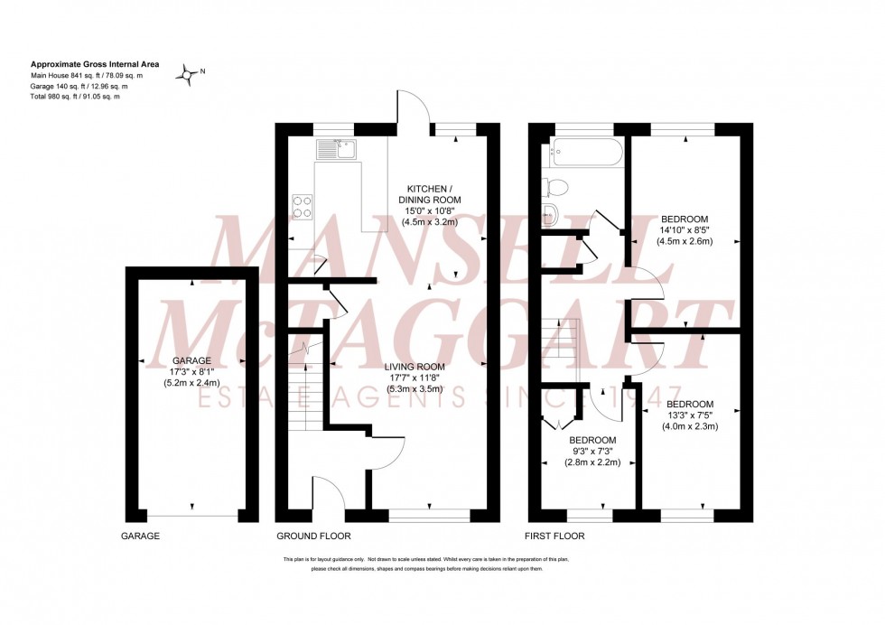 Floorplan for Longhurst, Burgess Hill, RH15