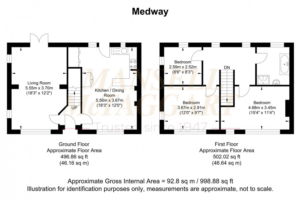 Floorplan for Medway, Turners Hill, RH10