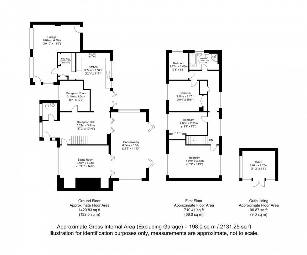 Floorplan for St. Johns Road, Crowborough, TN6
