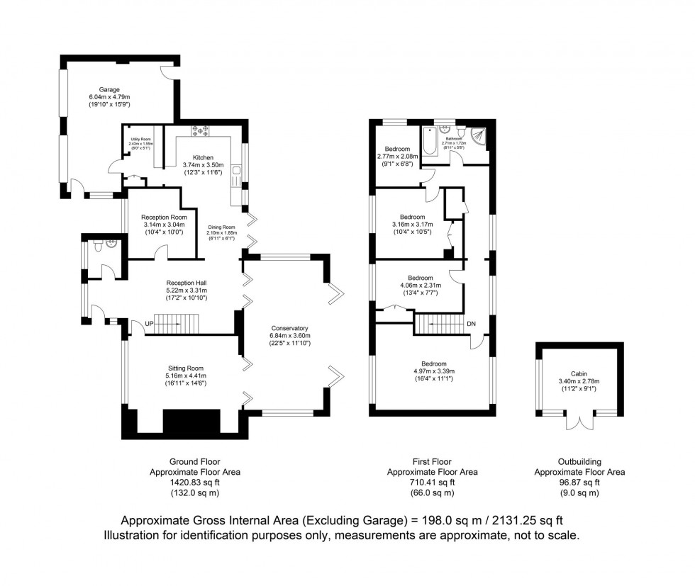 Floorplan for St. Johns Road, Crowborough, TN6