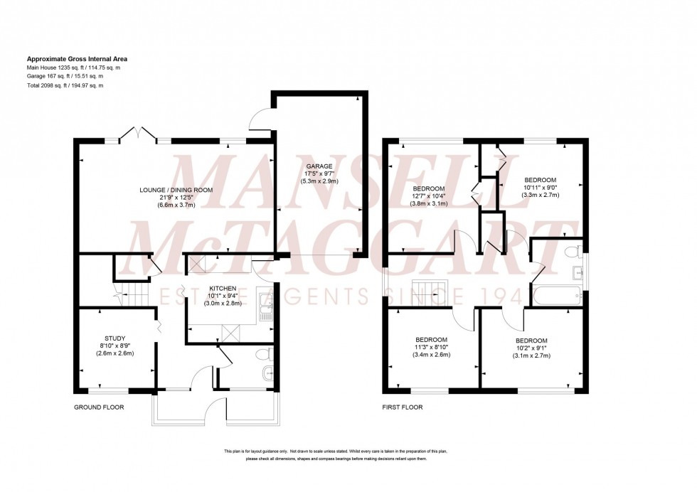Floorplan for Oak Hall Park, Burgess Hill, RH15