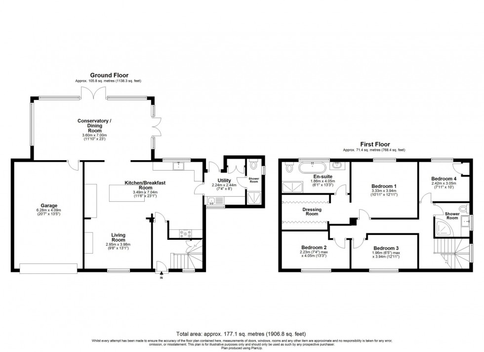 Floorplan for Hammerwood Road, Ashurst Wood, RH19