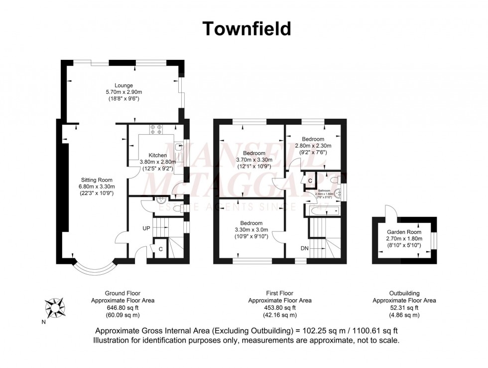 Floorplan for Townfield, Kirdford, RH14