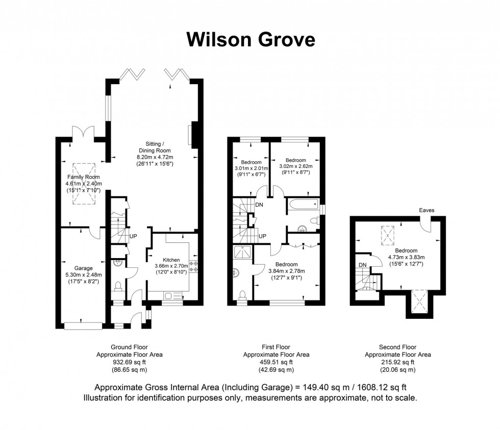 Floorplan for Wilson Grove, Uckfield, TN22
