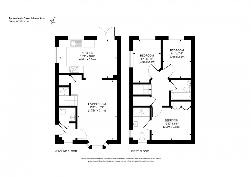 Floorplan for Updown Hill, Haywards Heath, RH16