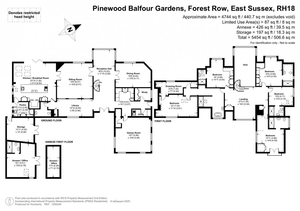 Floorplan for Balfour Gardens, Forest Row, RH18