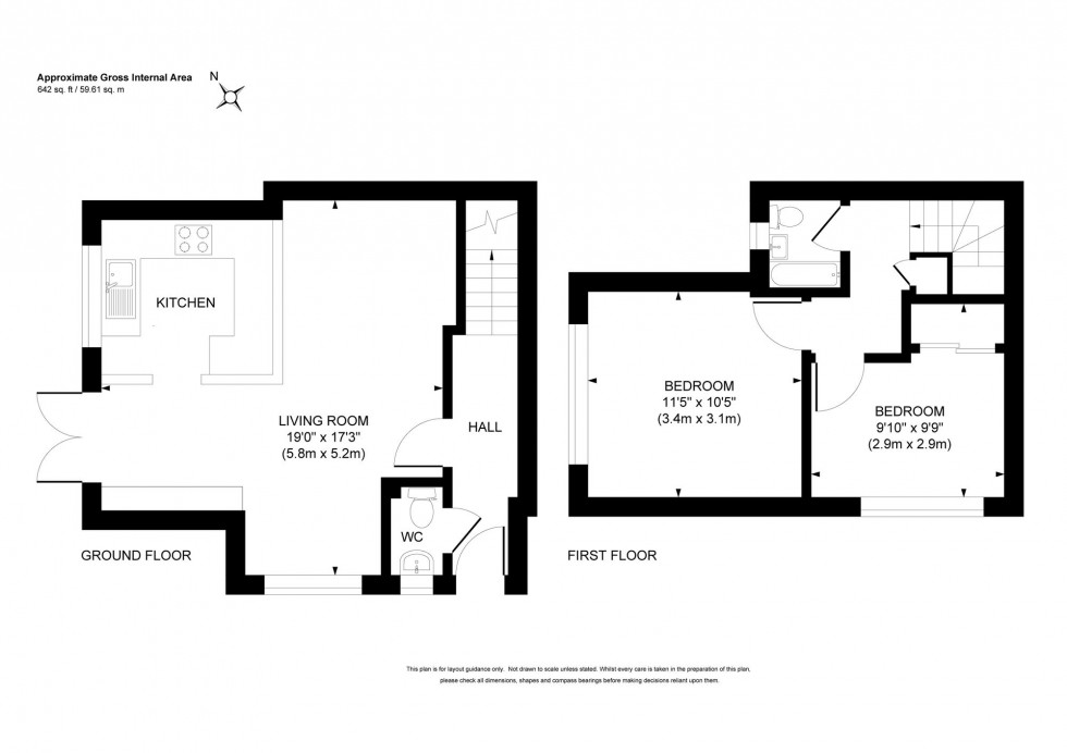 Floorplan for The Pines, Haywards Heath, RH16