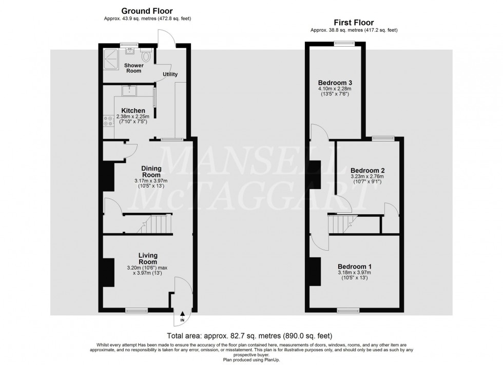 Floorplan for Lagham Road, South Godstone, RH9