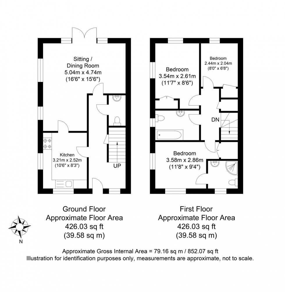 Floorplan for Station Mews, Cooksbridge, BN8