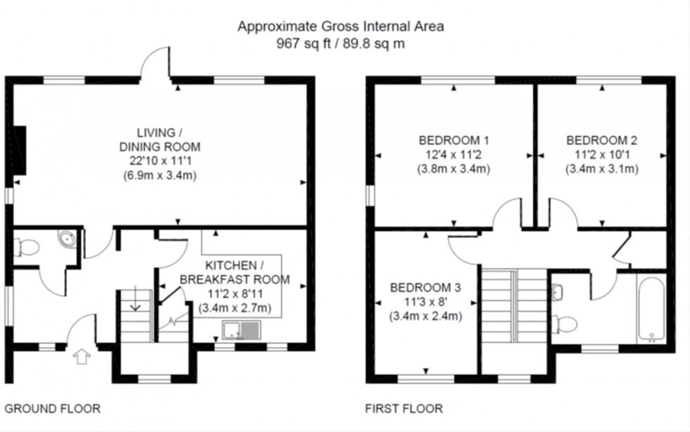 Floorplan for Ashenground Road, Haywards Heath, RH16