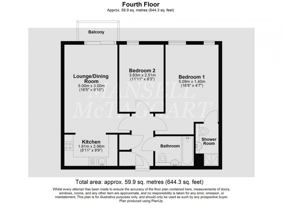 Floorplan for Commonwealth Drive, Page Court Commonwealth Drive, RH10
