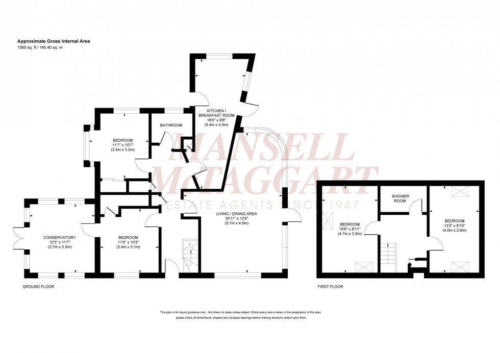 Floorplan for Mill Road, Burgess Hill, RH15