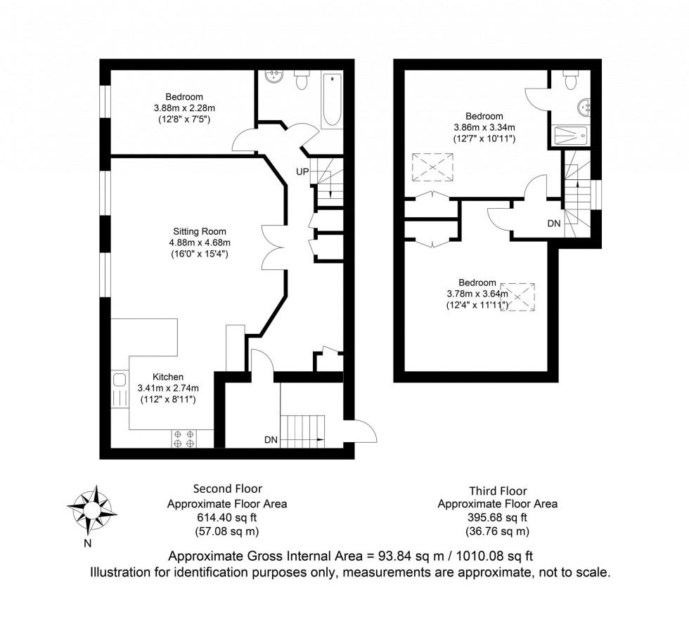 Floorplan for Cliffe High Street, Lewes, BN7