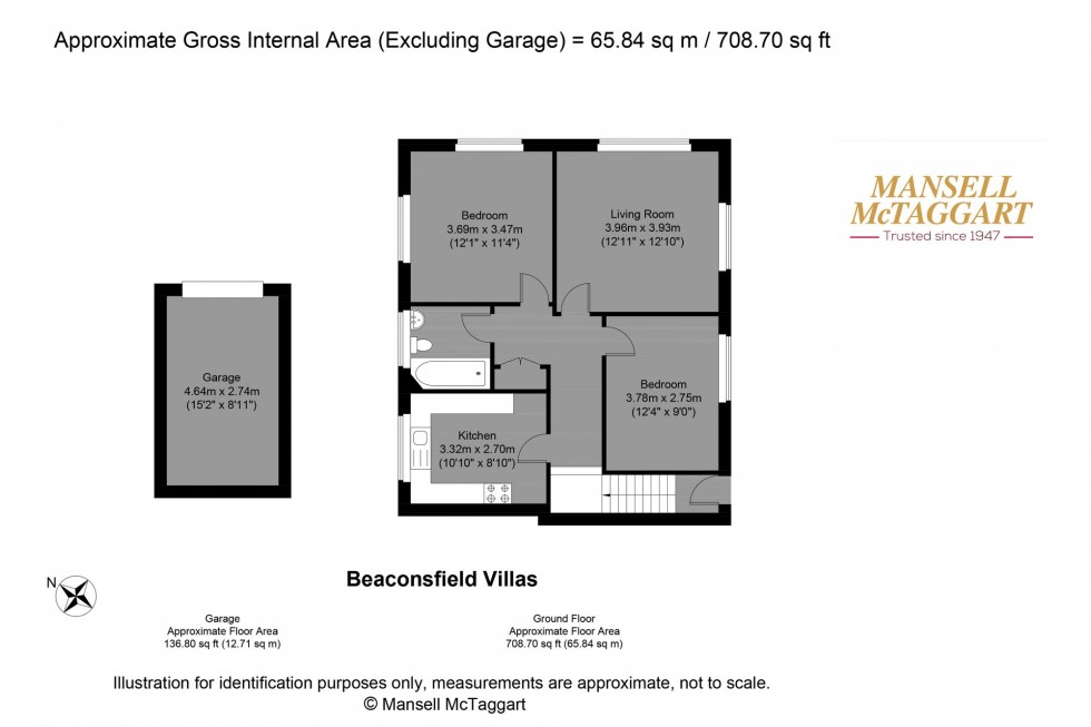 Floorplan for Beaconsfield Villas, Beaconsville Court, BN1