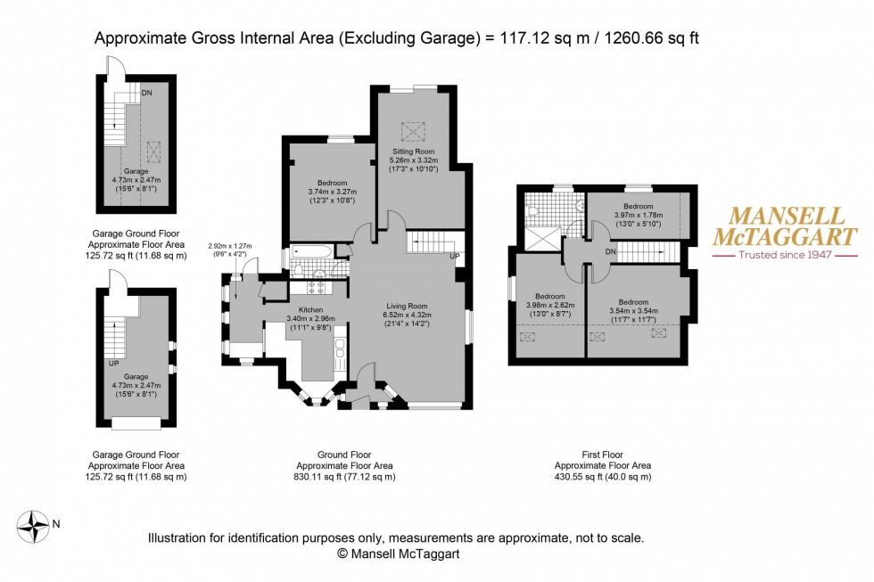 Floorplan for Braybon Avenue, Brighton, BN1