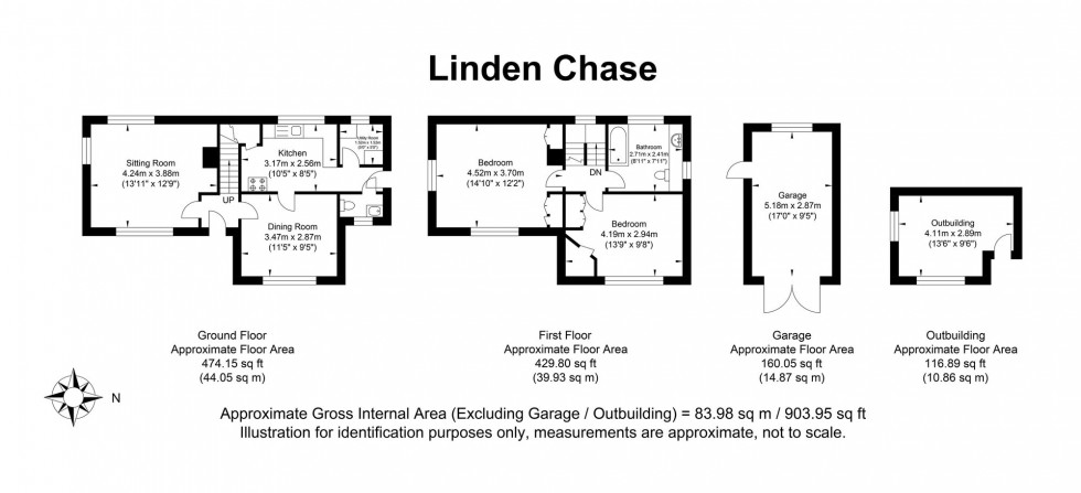 Floorplan for Linden Chase, Uckfield, TN22